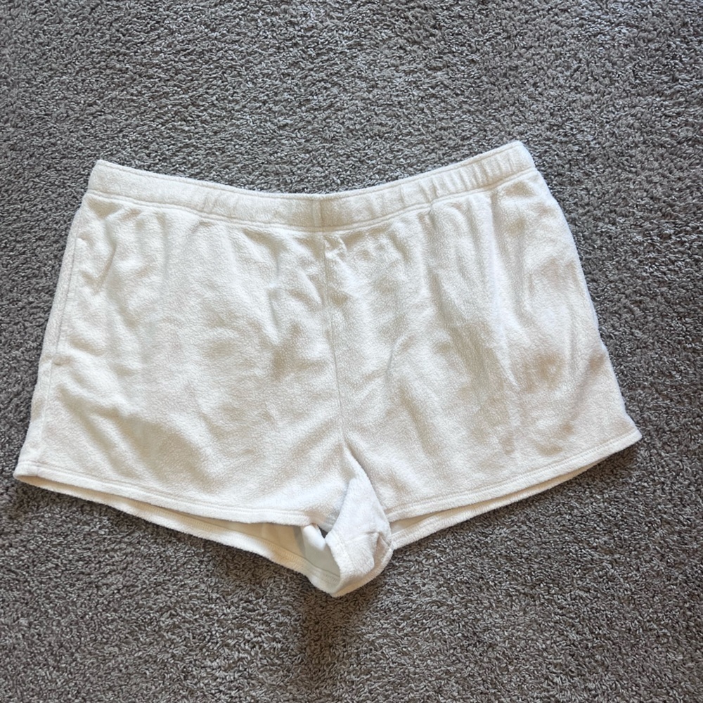 American Eagle terrycloth shorts cream XXL